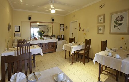 Sylvan Grove Guest House, Durban, South Africa, The Breakfast Table.